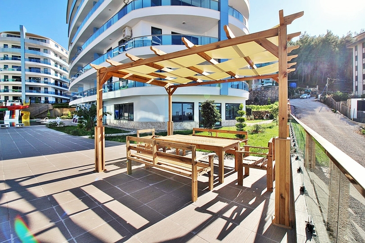 Апартаменты 2+1 в новом комплексе в Каргыджаке