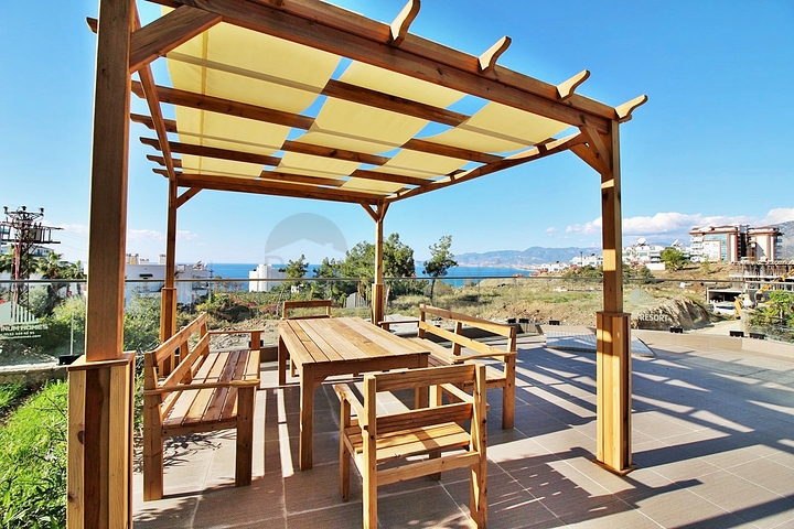 Апартаменты 2+1 в новом комплексе в Каргыджаке