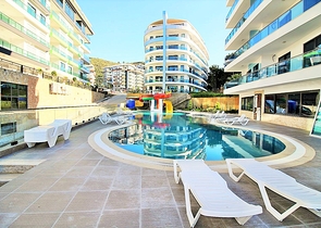 Апартаменты 2+1 в новом комплексе в Каргыджаке