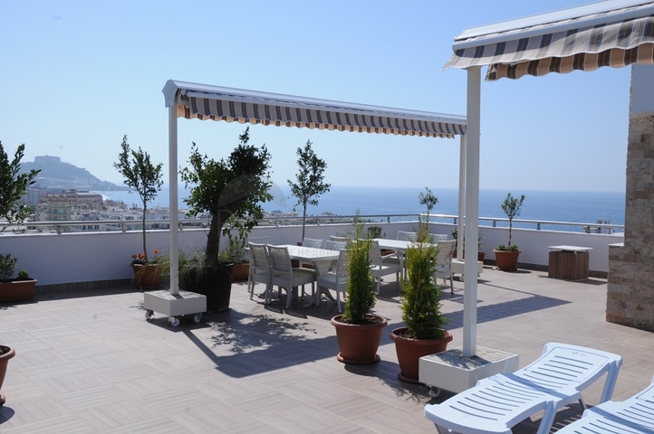 Меблированная квартира студия в Махмутларе