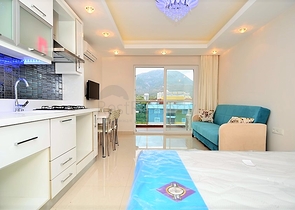 Меблированная квартира студия в Махмутларе