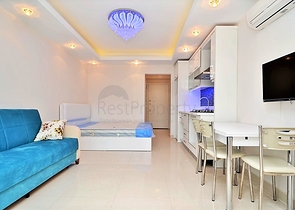 Меблированная квартира студия в Махмутларе