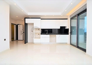 Апартаменты 2+1 в комплексе с собственным пляжем