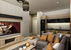 Квартиры 1+1 и 2+1 в центре Чамьюва Кемере 600 м до моря