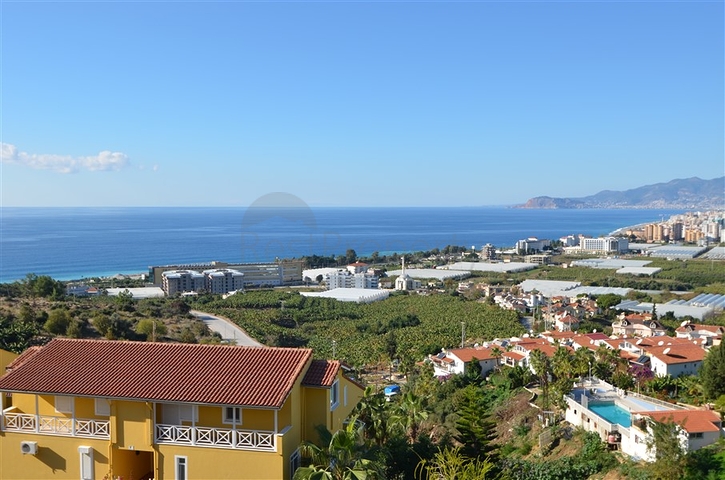 Меблированный дуплекс с видом на море в Каргыджаке