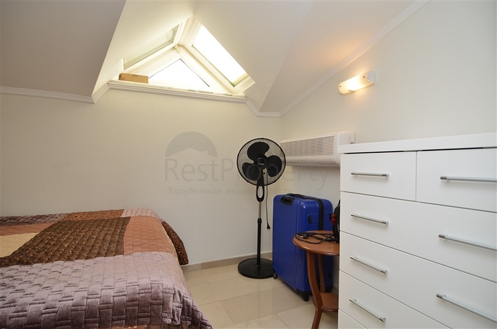 Меблированный дуплекс с видом на море в Каргыджаке