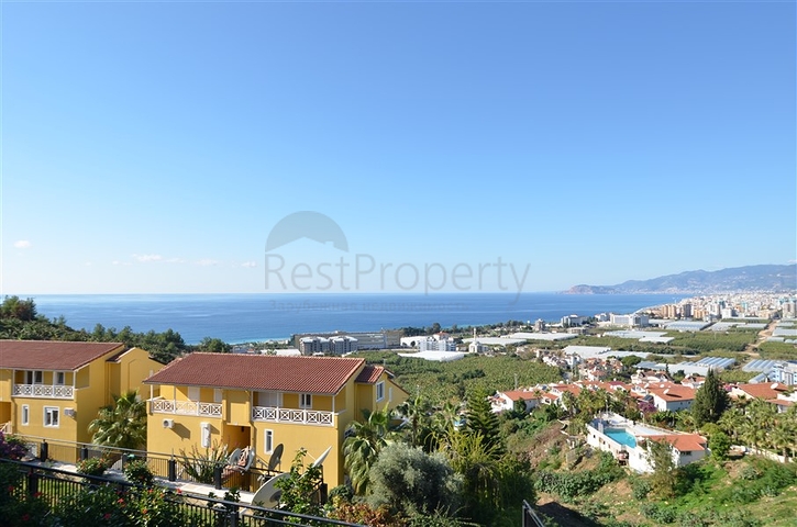 Меблированный дуплекс с видом на море в Каргыджаке