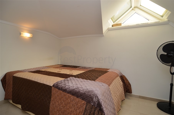 Меблированный дуплекс с видом на море в Каргыджаке