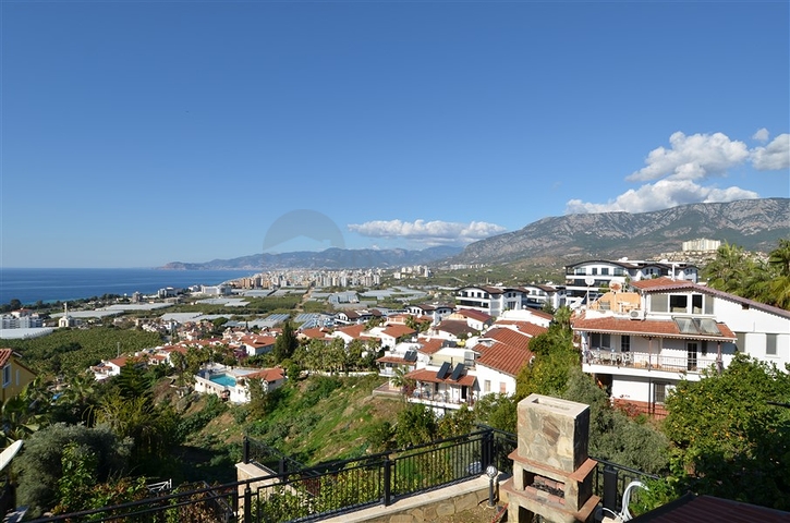 Меблированный дуплекс с видом на море в Каргыджаке