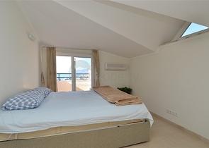 Меблированный дуплекс с видом на море в Каргыджаке