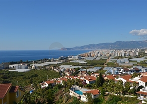 Меблированный дуплекс с видом на море в Каргыджаке