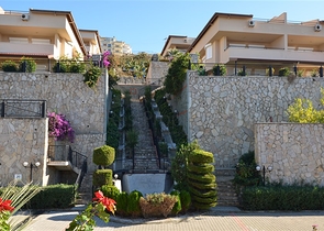 Меблированный дуплекс с видом на море в Каргыджаке