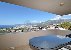 Меблированный дуплекс с видом на море в Каргыджаке