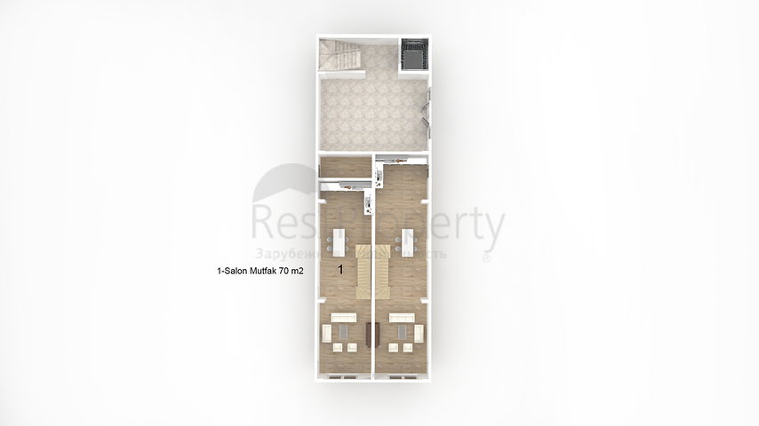 Пентхаус в новом комплексе Кестеля