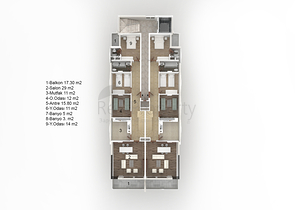 Пентхаус в новом комплексе Кестеля