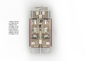 Пентхаус в новом комплексе Кестеля