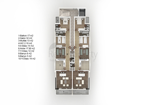 Пентхаус в новом комплексе Кестеля