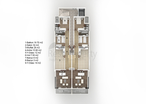 Пентхаус в новом комплексе Кестеля