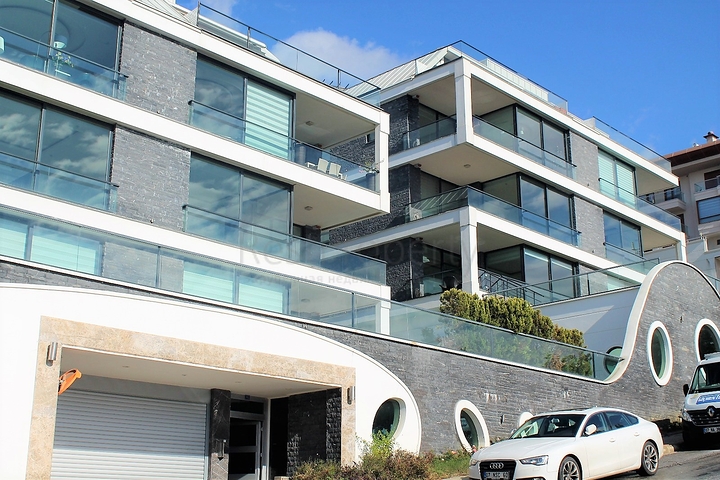 Апартаменты с завораживающим видом в центре Алании