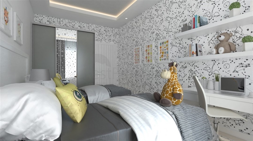 Апартаменты 2+1 в новом комплексе района Махмутлар