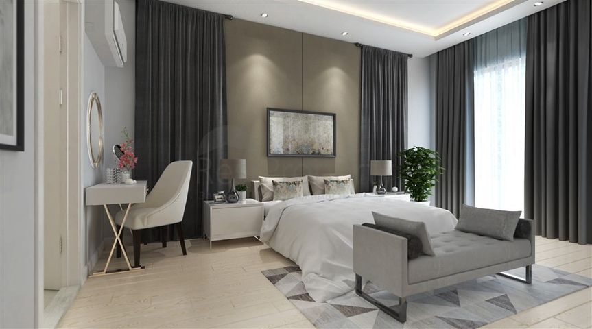 Апартаменты 2+1 в новом комплексе района Махмутлар