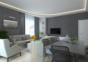 Апартаменты 2+1 в новом комплексе района Махмутлар