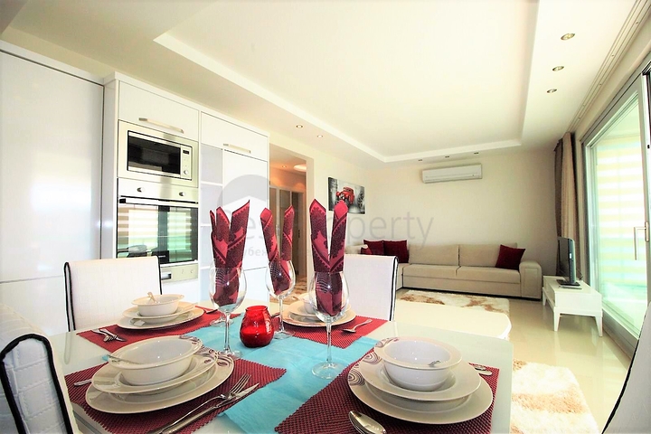 Меблированные апартаменты 2+1 в Каргыджаке