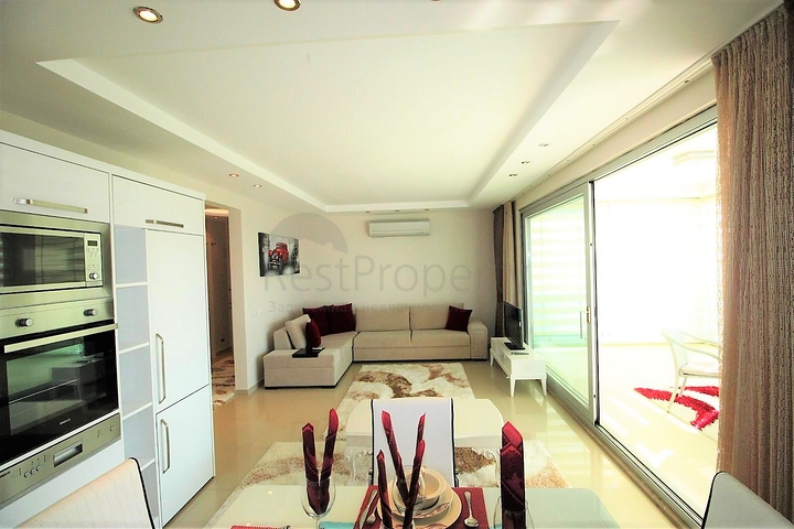 Меблированные апартаменты 2+1 в Каргыджаке