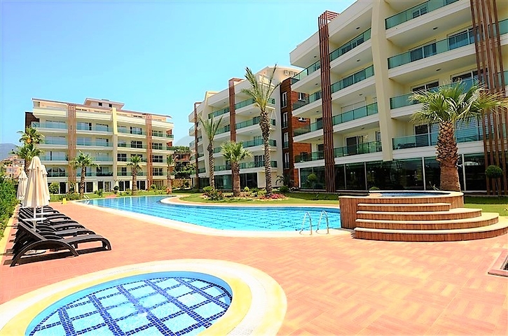 Апартаменты 2+1 в современном комплексе района Оба