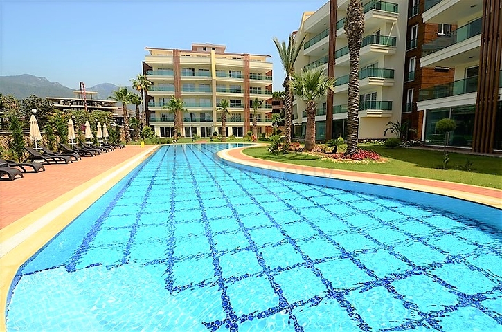 Апартаменты 2+1 в современном комплексе района Оба