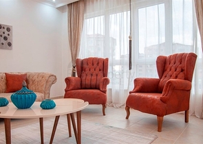 Меблированные трёхкомнатные апартаменты в Тосмуре