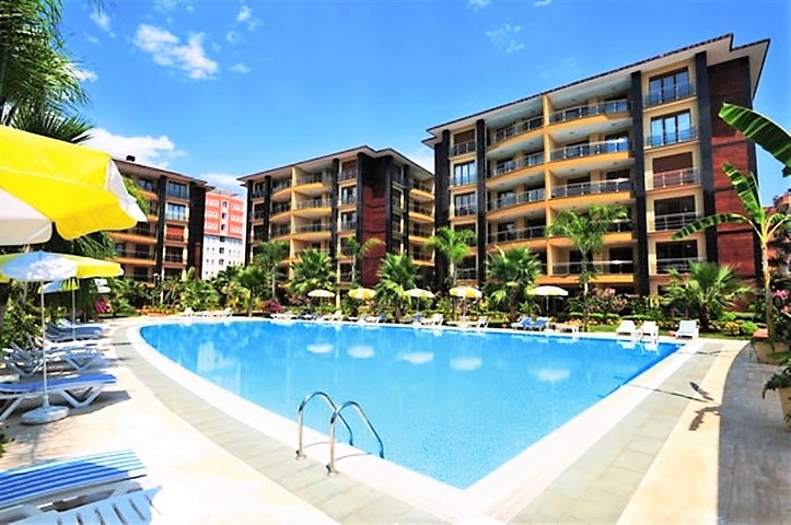 Апартаменты в чудесном комплексе в центре Алании