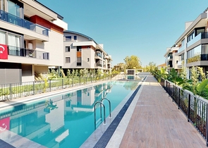 Элитные квартиры 3+1 и 4+1 в Ларе Анталья