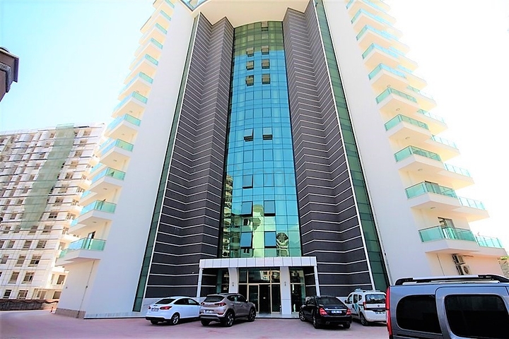 Апартаменты 1+1 в новом комплексе Махмутлара