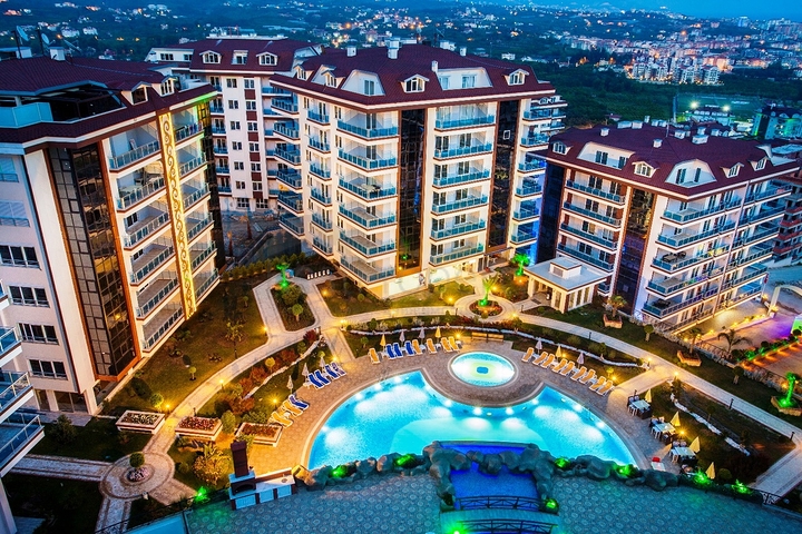 Трёхкомнатные апартаменты в районе Джикджилли