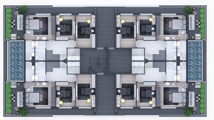 Инвестиционный проект рядом с Ататюрк парком в Анталии