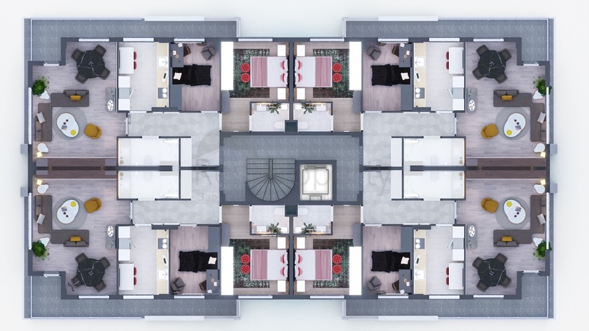 Инвестиционный проект рядом с Ататюрк парком в Анталии