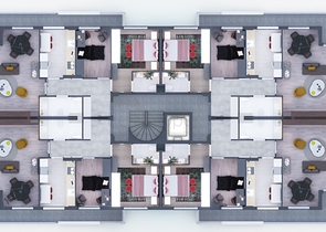 Инвестиционный проект рядом с Ататюрк парком в Анталии