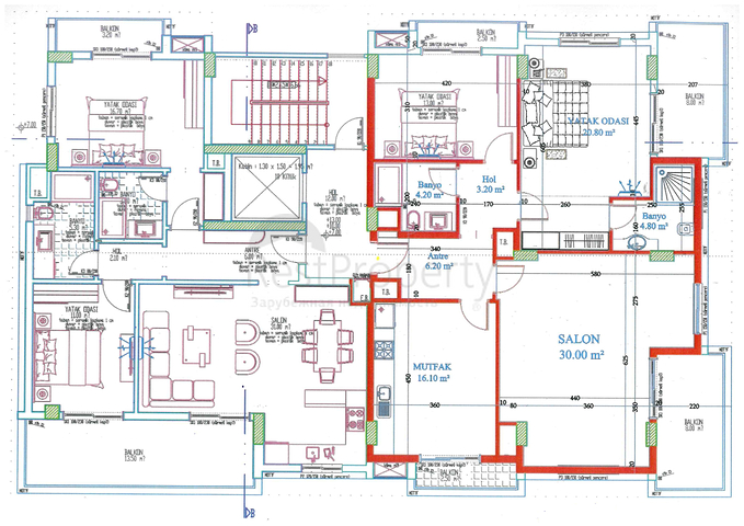 Новый комплекс в Махмутларе