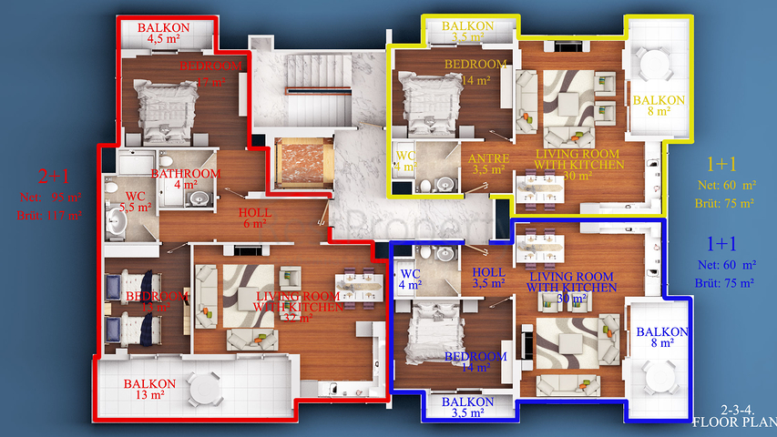 Новый комплекс в Махмутларе