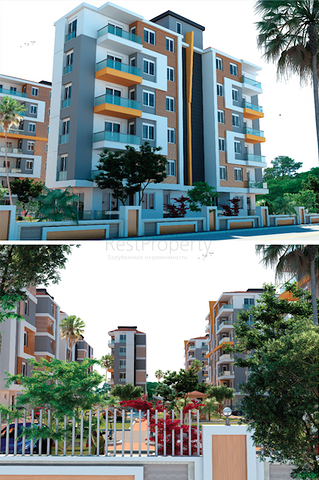 Готовый проект в Анталии в районе Кепез