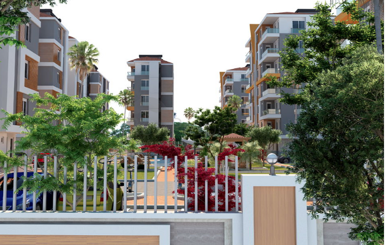 Готовый проект в Анталии в районе Кепез