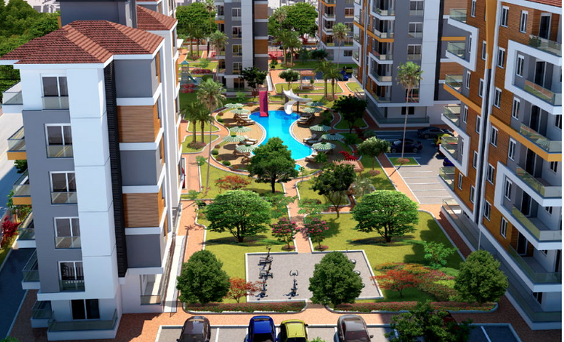 Готовый проект в Анталии в районе Кепез