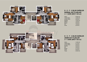 Готовый проект в Анталии в районе Кепез