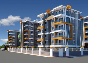 Готовый проект в Кепезе в 10 минутах от аэропорта Анталии