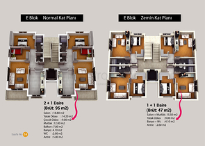 Готовый проект в Кепезе в 10 минутах от аэропорта Анталии