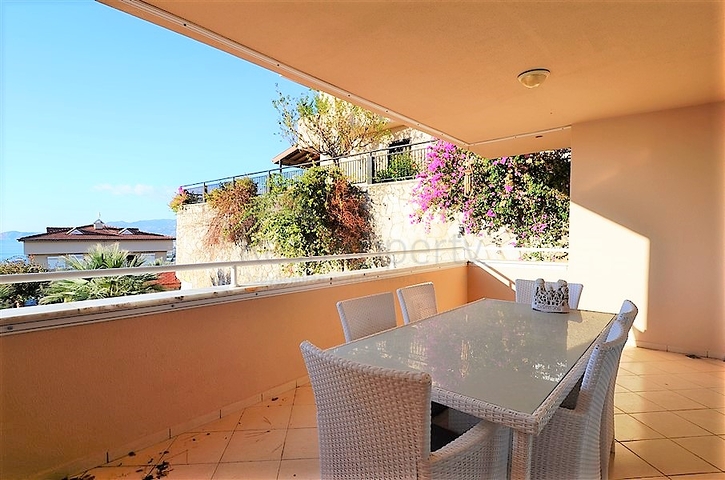 Квартира дуплекс с видом на море в Каргыджаке