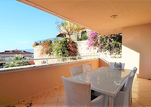 Квартира дуплекс с видом на море в Каргыджаке