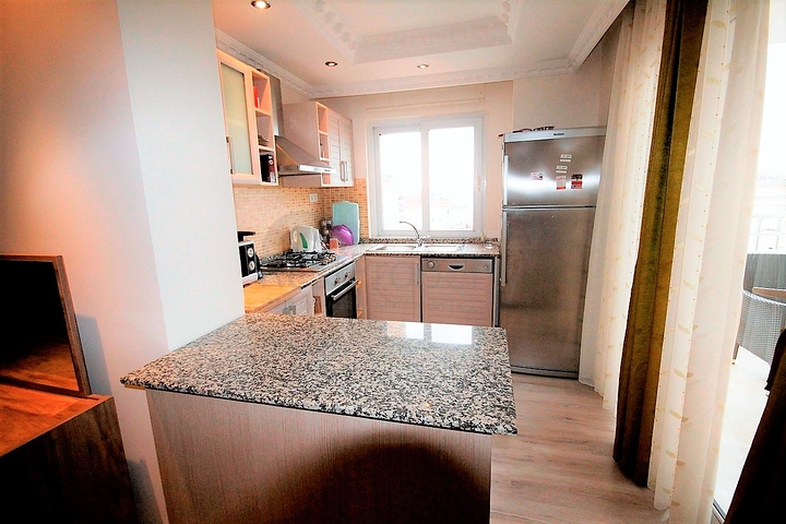 Меблированная квартира 2+1 в Джикджилли