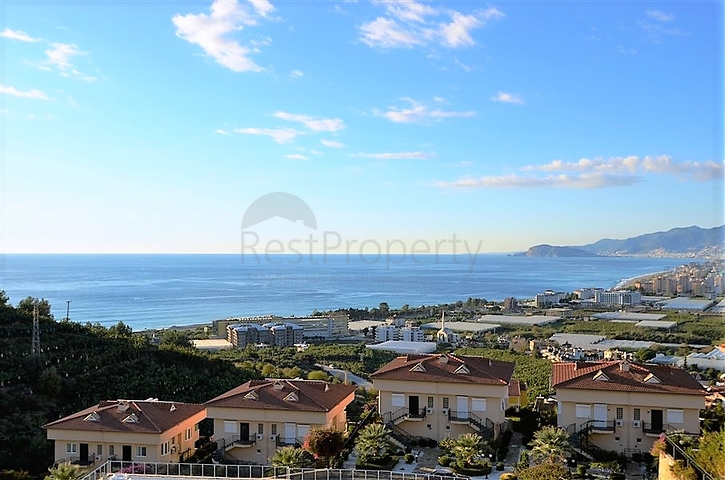 Меблированная квартира-дуплекс в районе Каргыджак